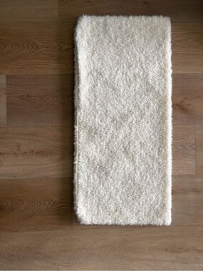 Crate&Barrel Faux Shearling Pillow Cover 36”x16”